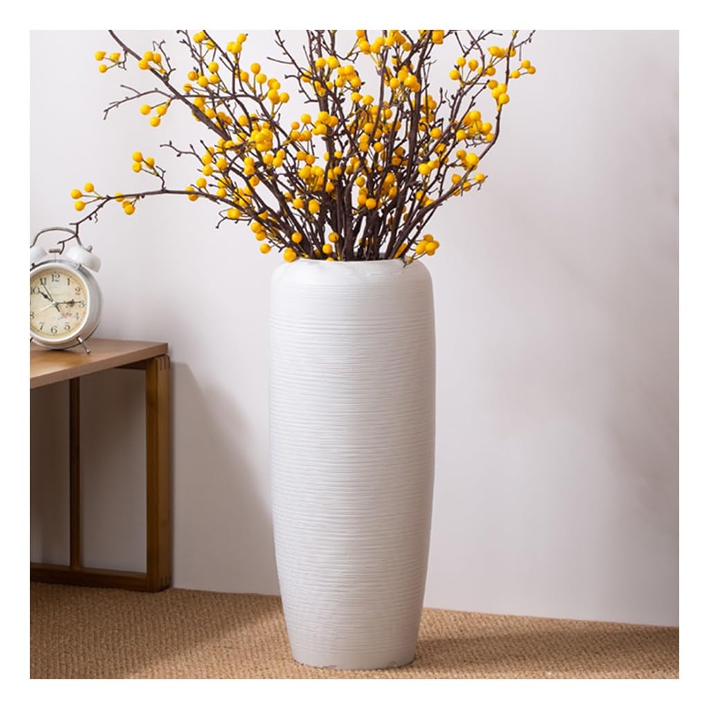 Amazon.co.jp: リビングルームの床に置く大きな花瓶、モダンな背の高い