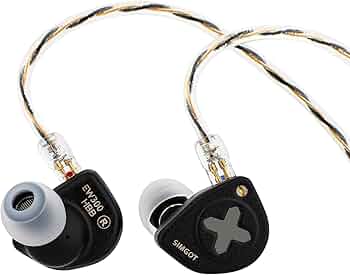 Amazon.co.jp: Linsoul SIMGOT EW300 1DD+1Planar+1PZT ハイブリッド