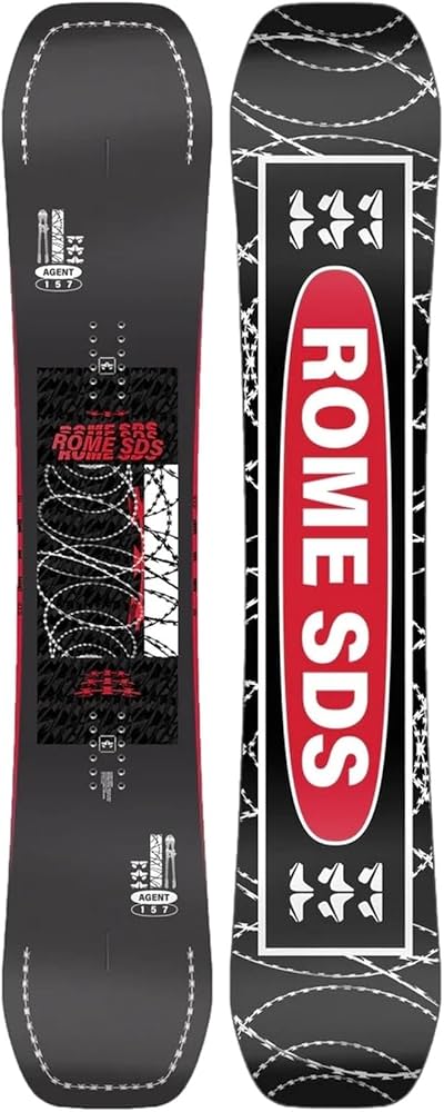 Amazon | Rome Snowboards メンズ エージェント ツイン スノーボード