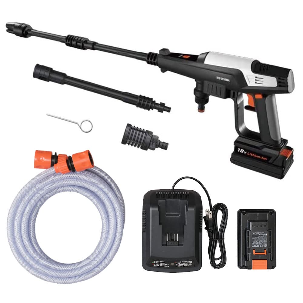 Amazon | アイリスオーヤマ 充電式ハンディウォッシャー ホワイト