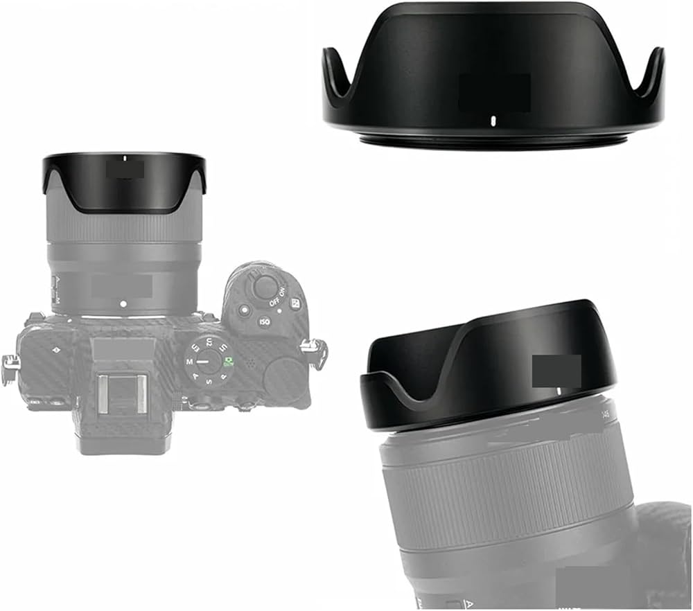 Amazon | リバーシブルレンズフード、花びら用、for ニコン用、for