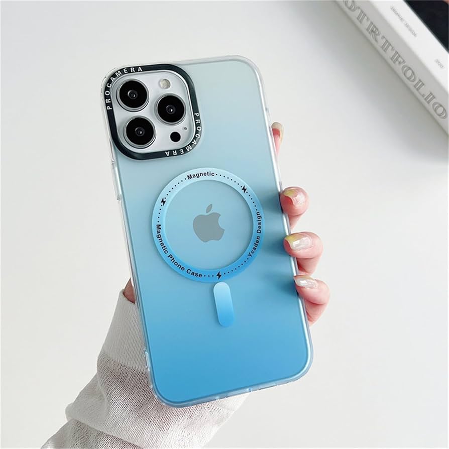 Amazon.co.jp: グラデーション MagSafe対応 いphone13 ケース