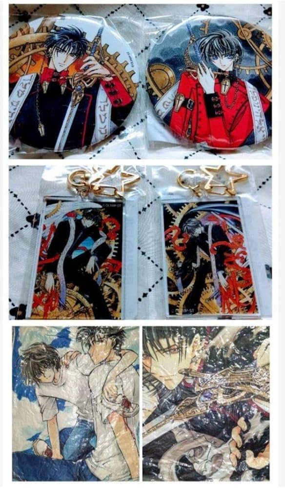 Amazon.co.jp: CLAMP X 司狼神威 桃生封真 7点セット : おもちゃ