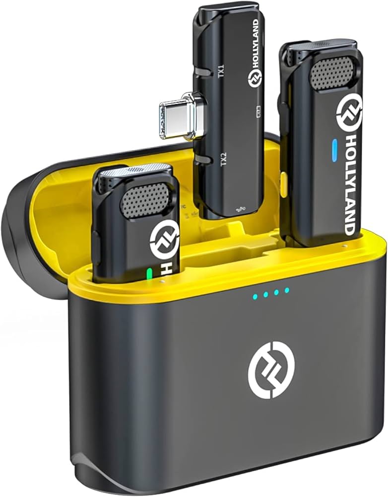 Amazon.co.jp: Hollyland Lark C1 ワイヤレスマイク Androidスマホ用