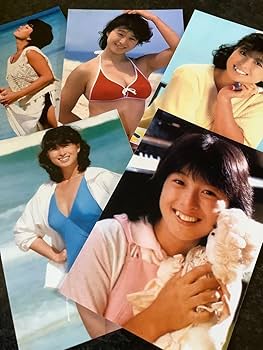 Amazon.co.jp: 1 80101 河合奈保子 L判写真10枚セット 昭和アイドル