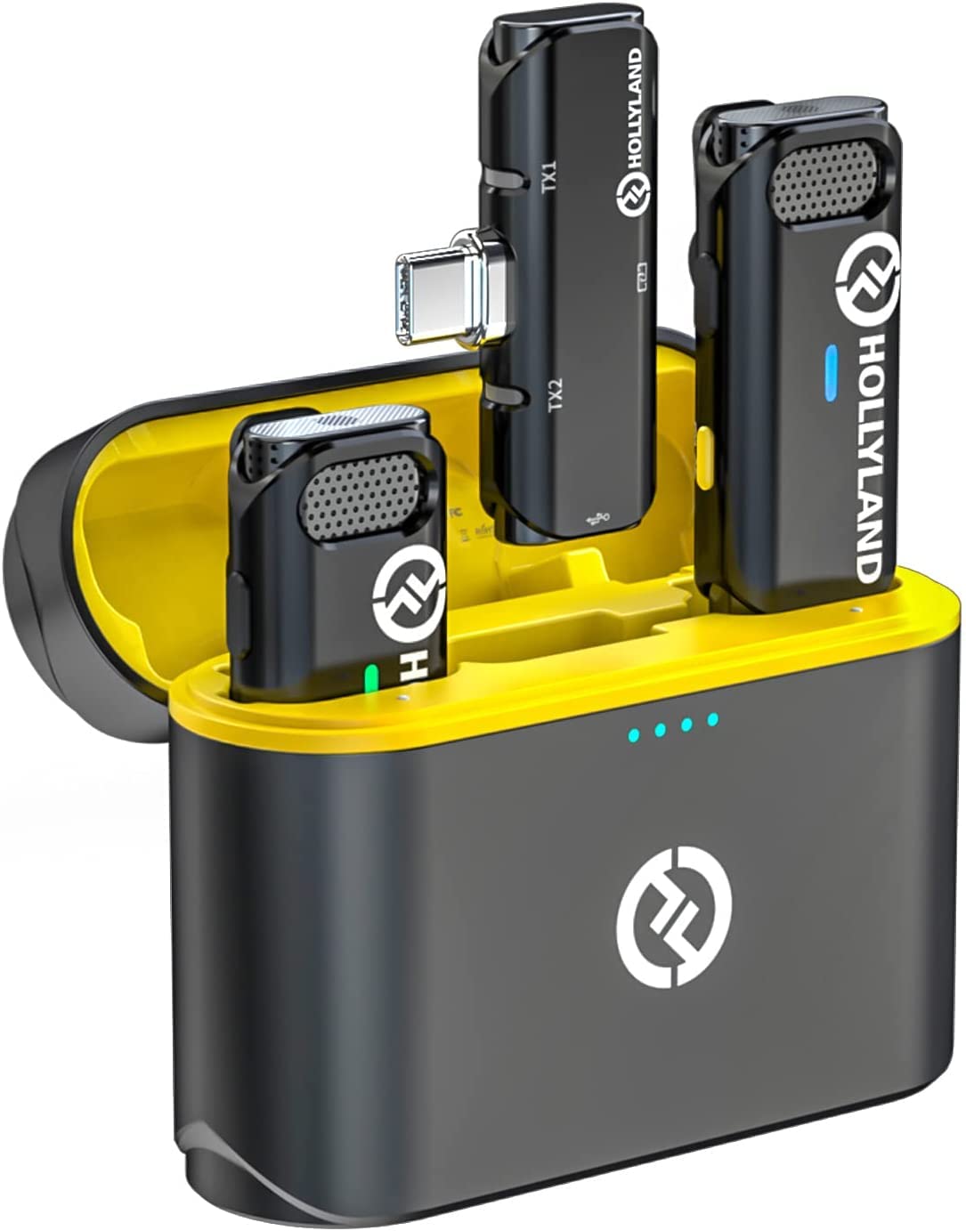 Amazon.co.jp: Hollyland Lark C1 ワイヤレスマイク Androidスマホ用