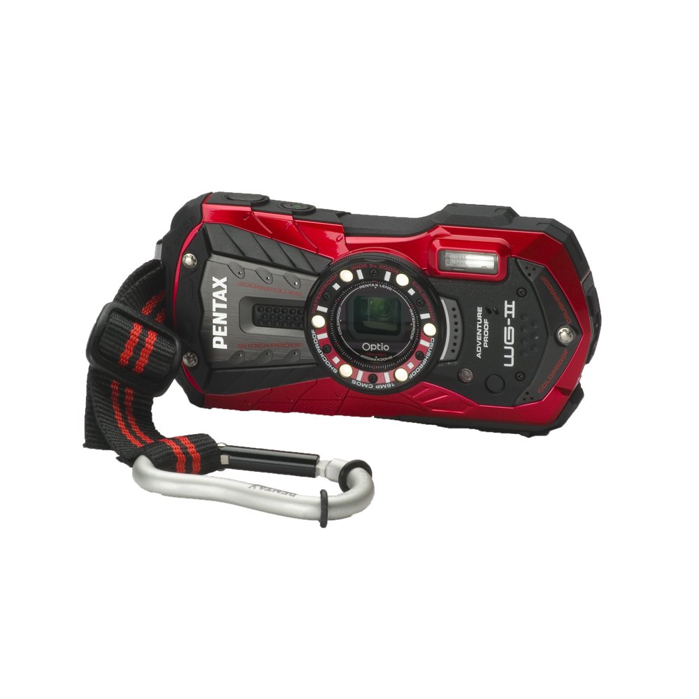 Amazon.com : Pentax Optio WG-2 Digital Camera, Vermillion Red