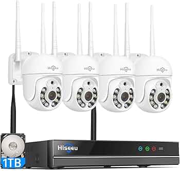 Amazon.co.jp: 【500万画素・双方向の音声・360° 追尾機能搭載 】防犯