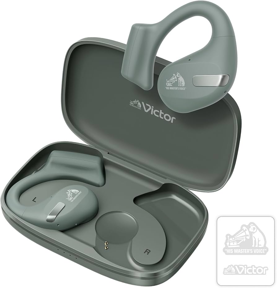 Amazon.co.jp: JVCケンウッド Victor HA-NP50T-GA ワイヤレスイヤホン