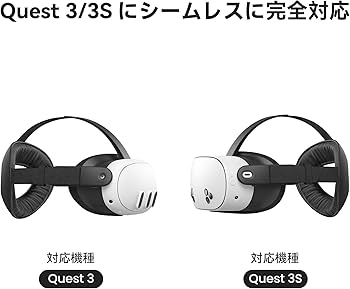 Amazon.co.jp: KIWI design Quest 3/3Sに対応 ヘッドストラップ K4