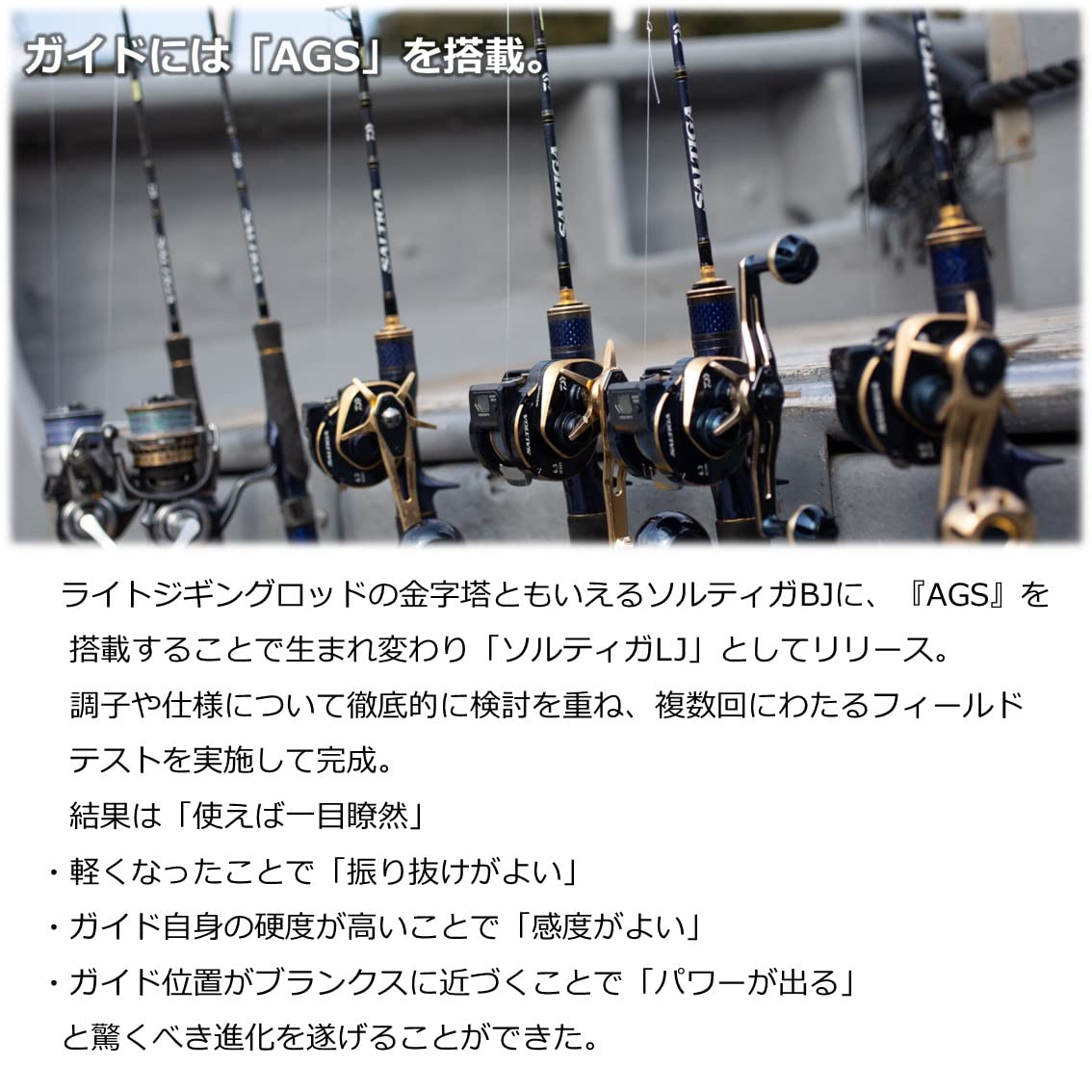 Amazon | ダイワ(DAIWA) ライトジギングロッド ソルティガ(SALTIGA) LJ