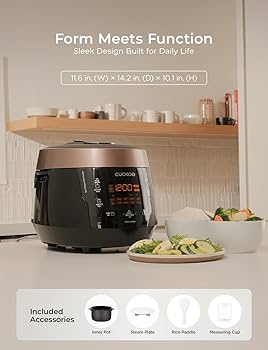 Amazon | Cuckoo CRP-P0609S 6 Cup Electric Pressure Rice Cooker