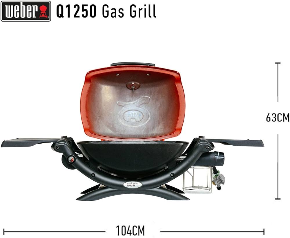 Amazon | ウェーバー(Weber) 卓上 キャンプ グリル キャンプQ Q1250