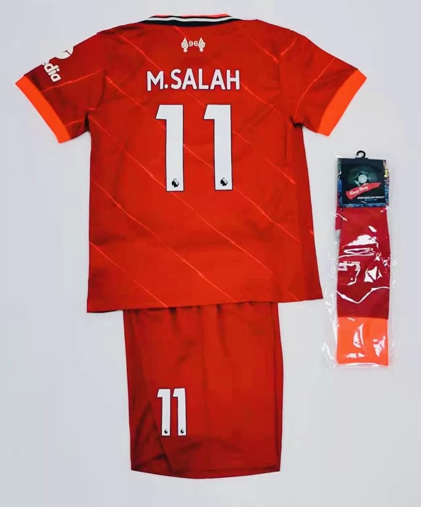 Amazon.co.jp: サラー ユニフォーム 上下セット 子供用 リバプール