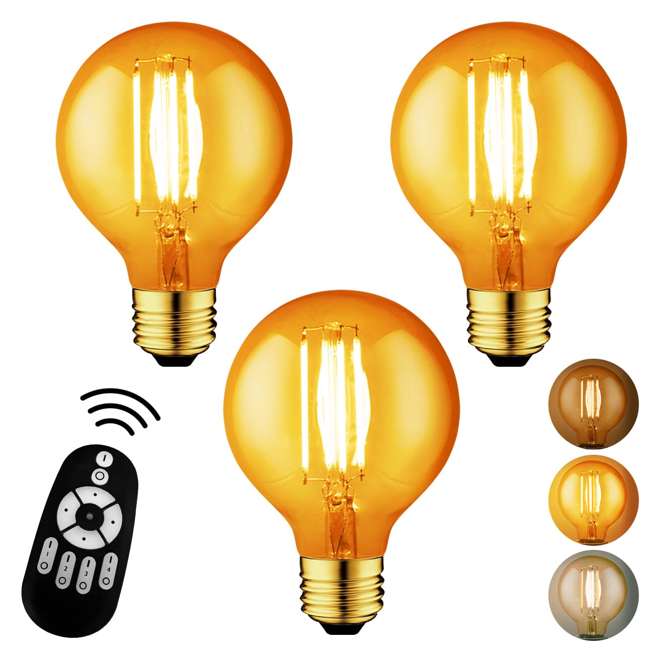 Amazon | LVWIT LED電球 フィラメント E26口金 (消費電力6W) 60W形相当