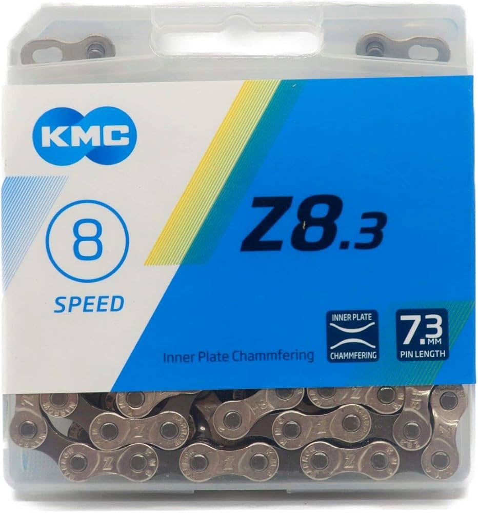 Amazon | KMC Z8.3 チェーン 8S/8速/8スピード用 114Links Silver/Gray