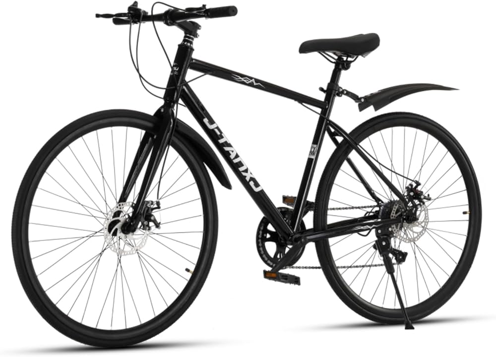 Amazon | J-TANXJ 自転車 ロードバイク 700C 6段変速 26インチ 軽量 高