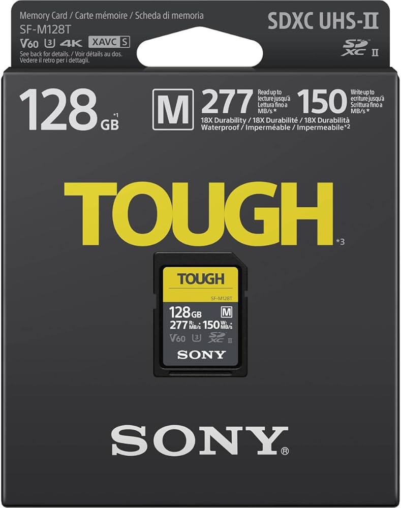 Amazon | 128GB SDXCカード SDカード タフ仕様 SONY ソニー UHS-II