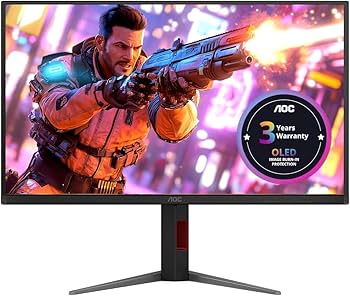 Amazon.co.jp: AOC QD-OLEDゲーミングモニター 26.5インチ, QHD@280hz