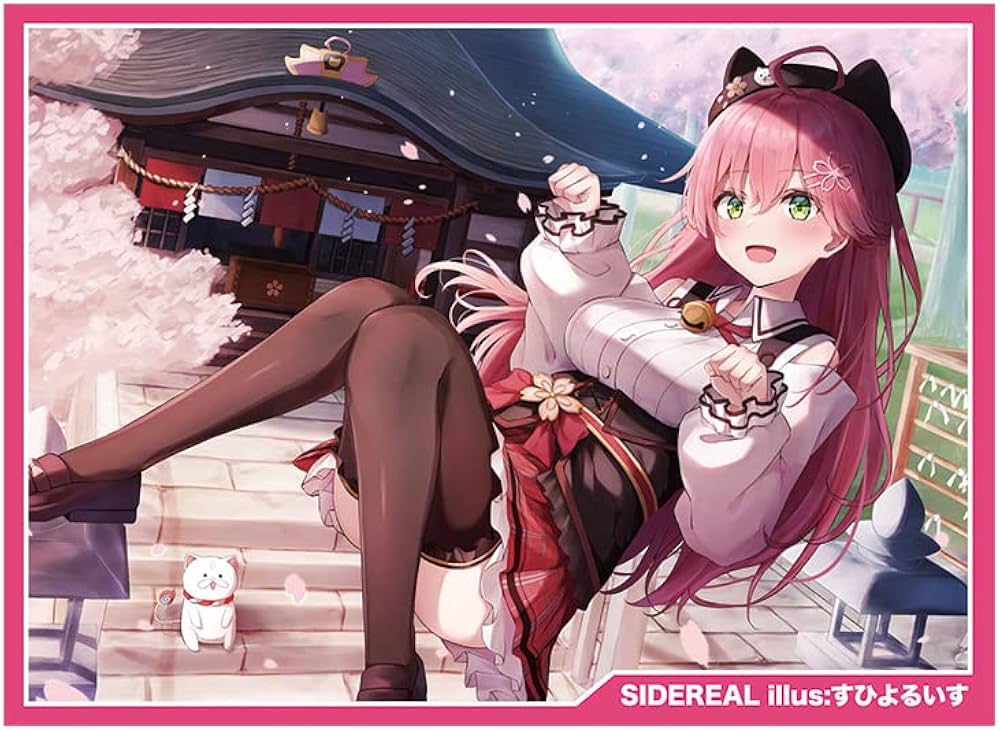 Amazon.co.jp: SIDEREAL カードスリーブ ☆『さくらみこ/illust：す