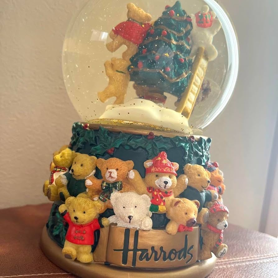 Amazon.co.jp: レア 2005年 ハロッズ 20周年記念 スノードーム : おもちゃ