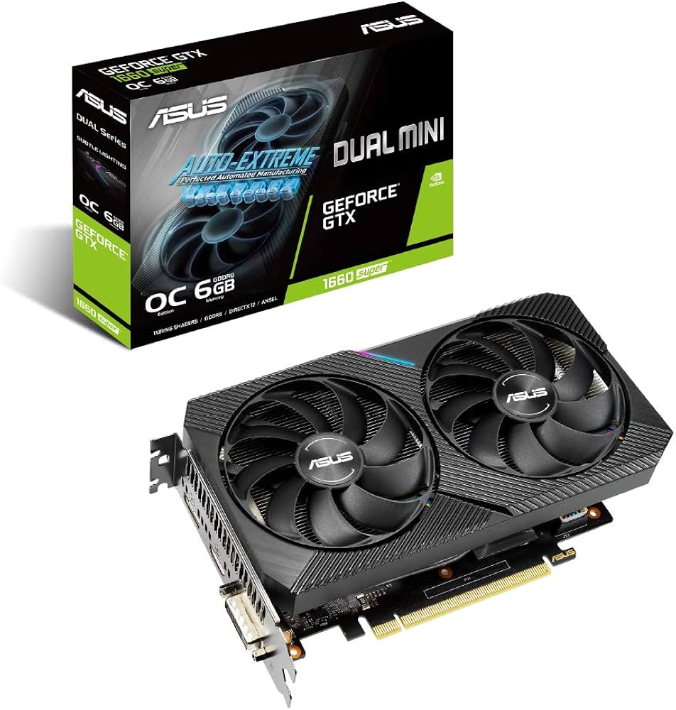 Amazon | ASUS NVIDIA GTX1660S 搭載 デュアルファンモデル 6G DUAL
