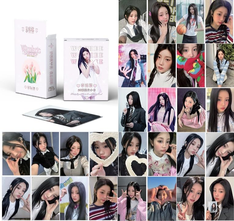 Amazon.co.jp: ILLIT トレカ フォトカードセット LOMOカード 54枚