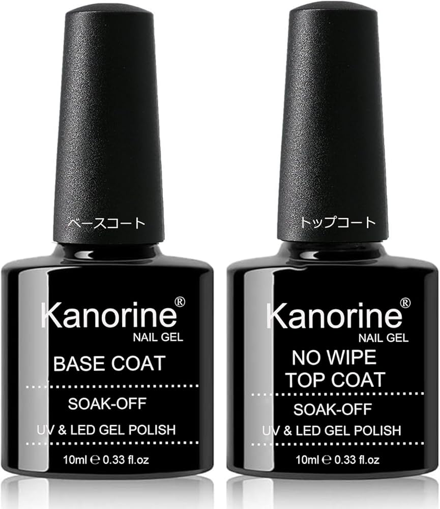 Amazon | Kanorine ジェルネイル トップコート ベースコート 10mlx2 本