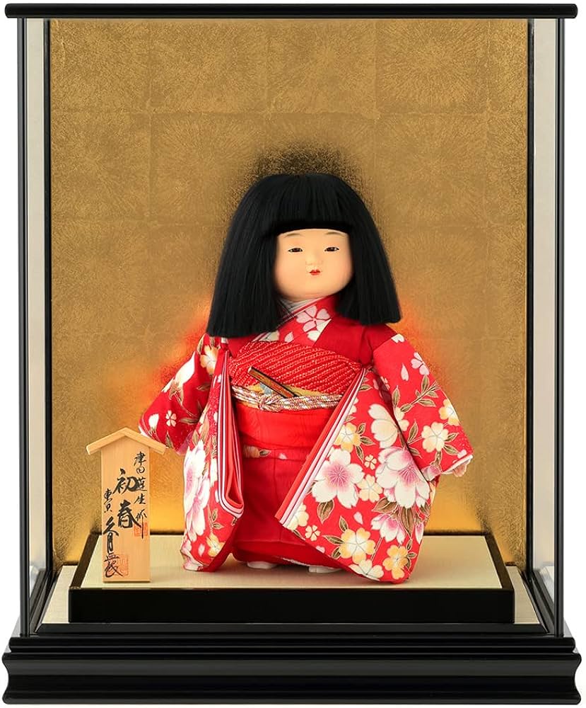 Amazon | 人形屋ホンポ 雛人形 ひな人形 久月 浮世人形 ケース入り人形