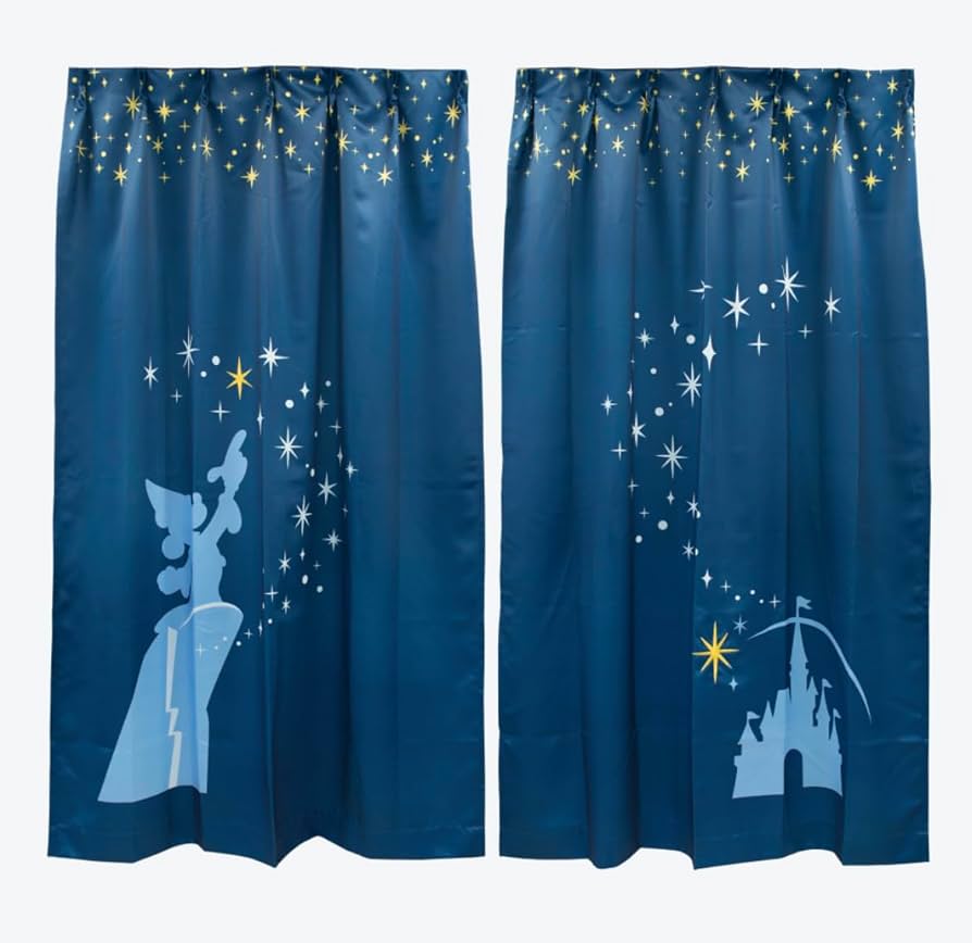 Amazon｜TokyoDisneyResort カーテン ファンタジア ミッキー