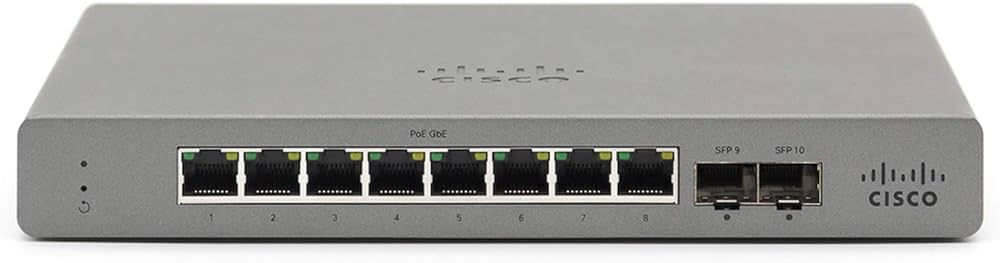 Amazon | シスコシステムズ (Cisco) Meraki Go スイッチングハブ 8