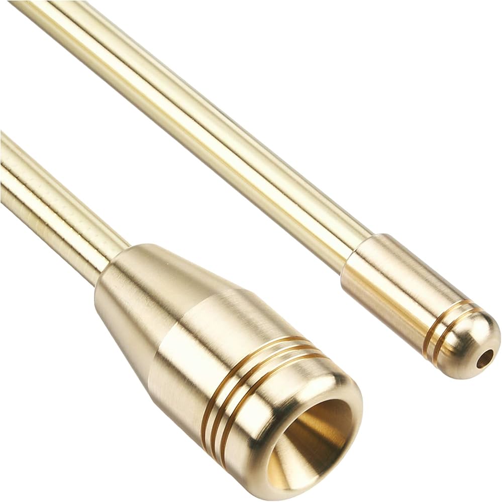 Amazon | 【野良道具製作所】 ALL真鍮製火吹き棒 「野良ブラスター