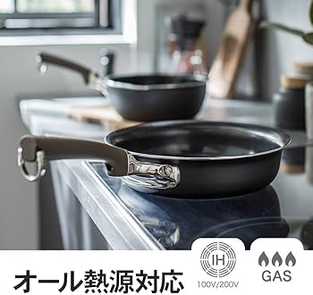 Amazon｜エバークック DECO マルチパン 22㎝ オール熱源対応（IH対応