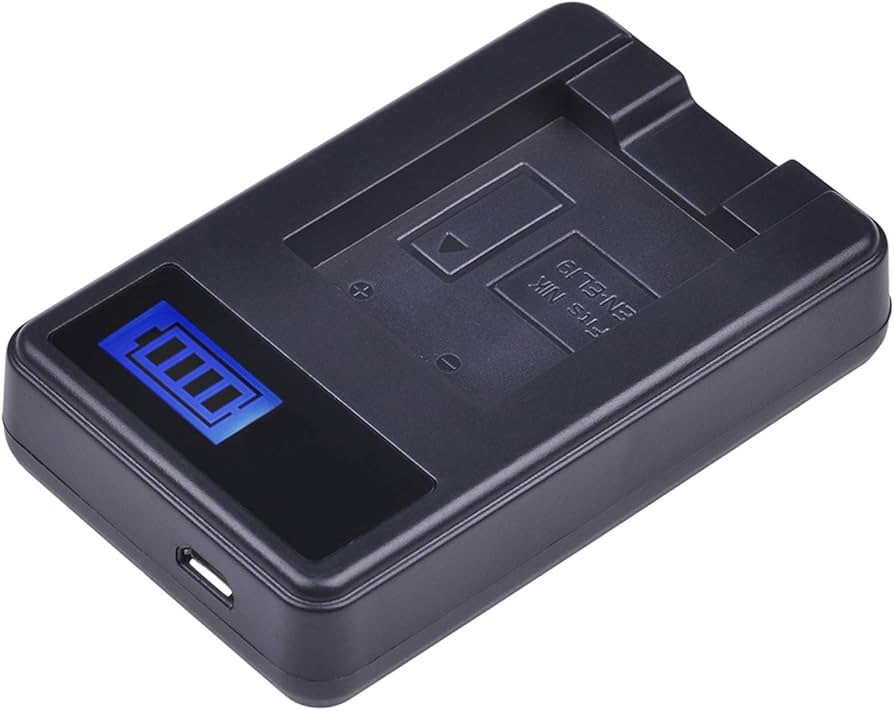 Amazon.com : Smart Slim LCD USB Battery Charger for Nikon Coolpix