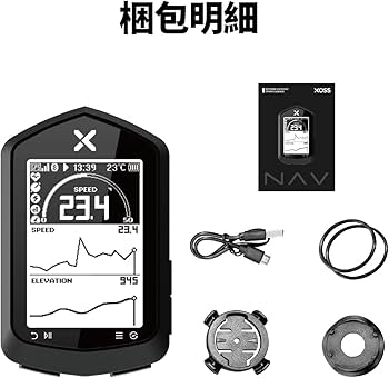 Amazon | XOSS NAV サイクルコンピュータ GPS サイコン ナビゲーション