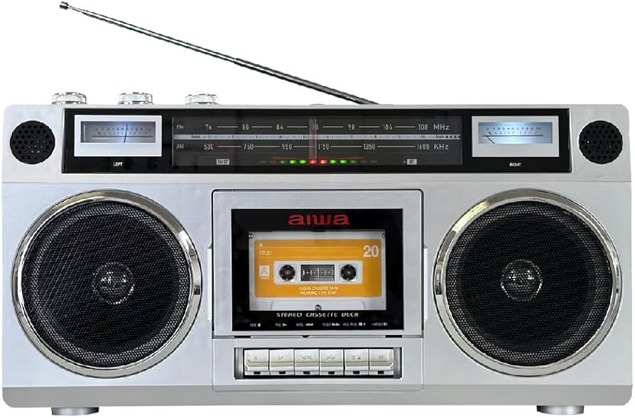 Amazon.co.jp: アイワ ラジカセ audio -G RCP1 ワイドFM USB GAA4