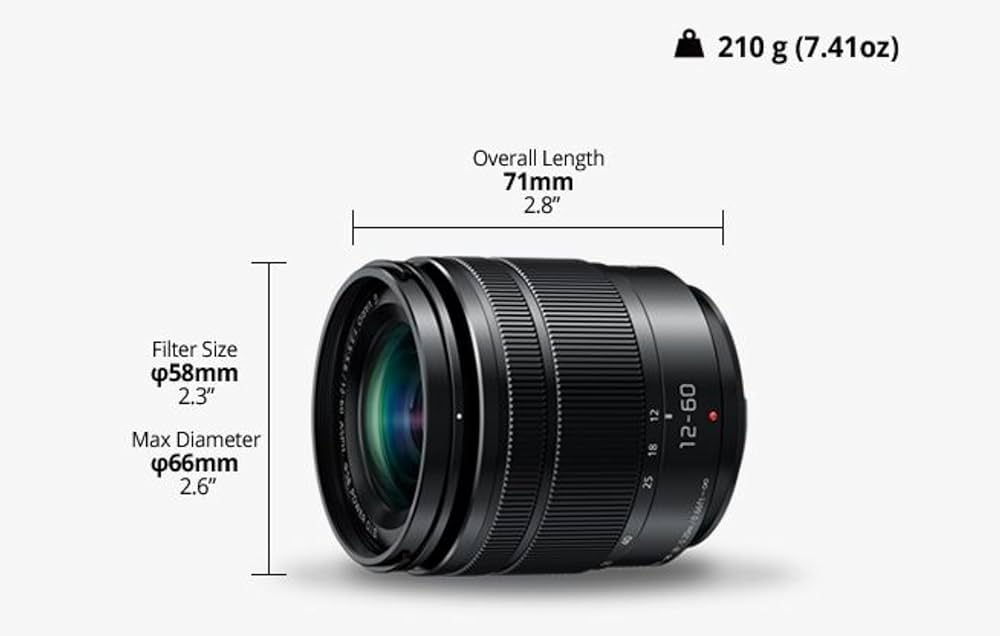 Amazon.co.jp: パナソニック Lumix G Vario 12-60mm F3.5-5.6 非球面