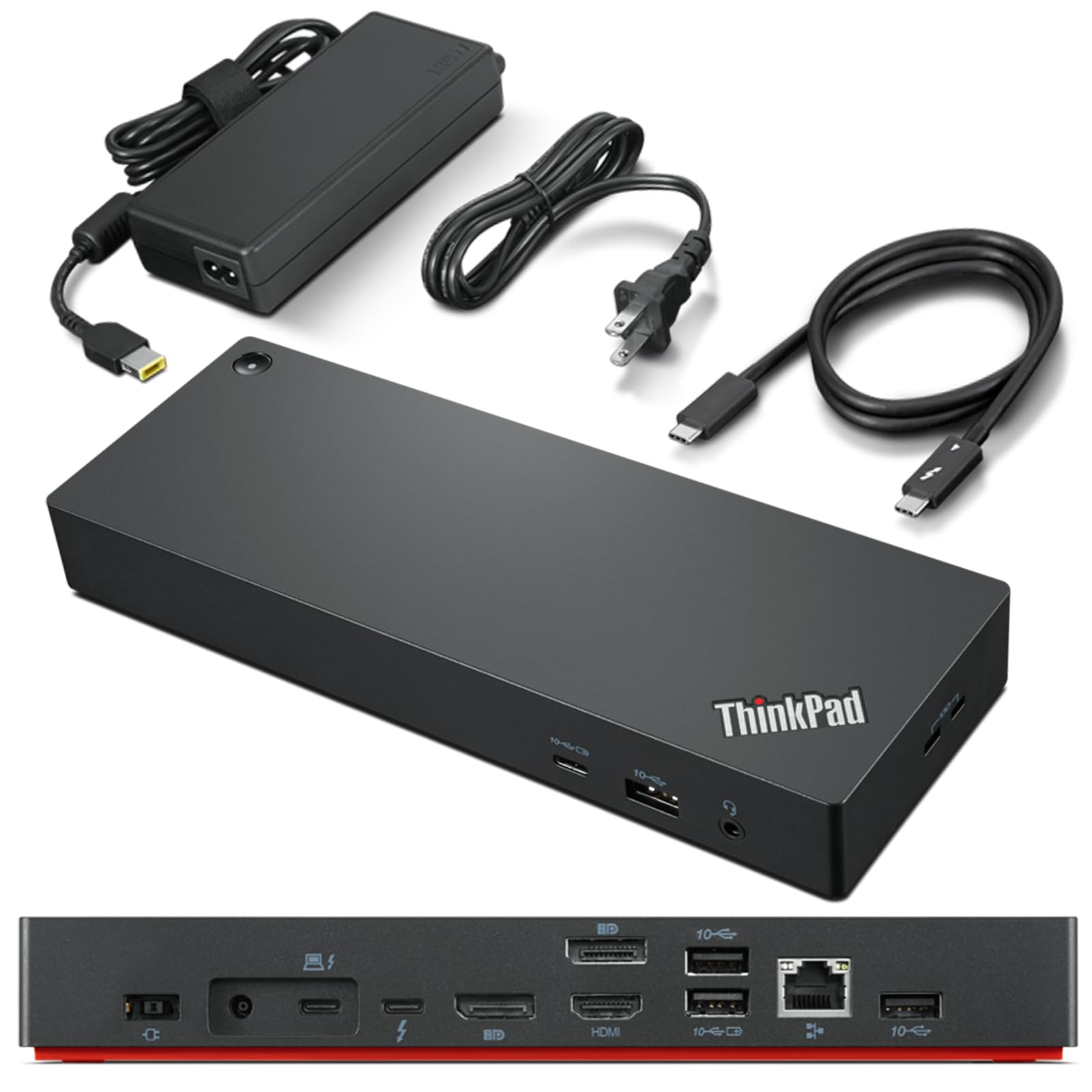Amazon.com: Lenovo ThinkPad Universal Thunderbolt 4 Dock, 4