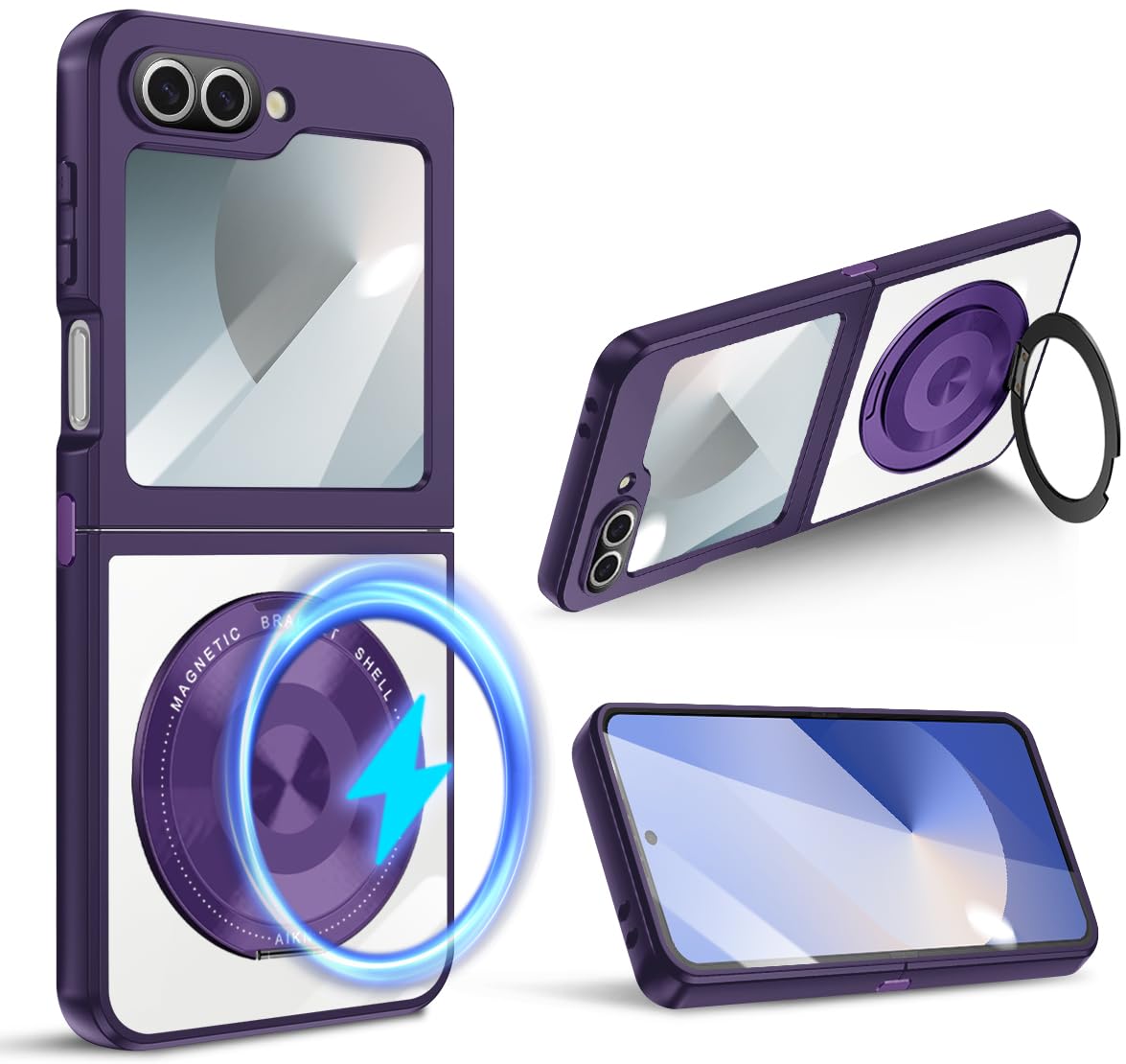 Amazon.co.jp: Galaxy Z Flip6 / Z Flip5 / Z Flip7 fe 用 ケース SC