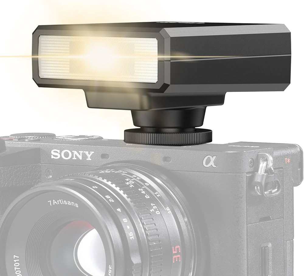 Amazon | Ulanzi F12 Mini カメラフラッシュ スピードライト