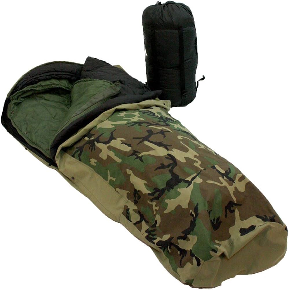 Amazon.co.jp: 実物米軍 モジュラーシステム-34.4℃ シェラフ 寝袋