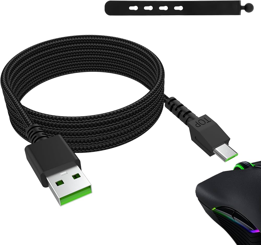 Amazon.com: Toxaoii Mouse Charging Cable for Razer Naga Pro 20000