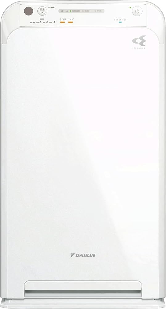 Amazon.co.jp: ダイキン【花粉対策】空気清浄機（加湿無し）MC555A-W