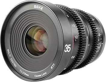 Amazon | Meike 35mm T2.2大口径マニュアルフォーカスプライム低歪み