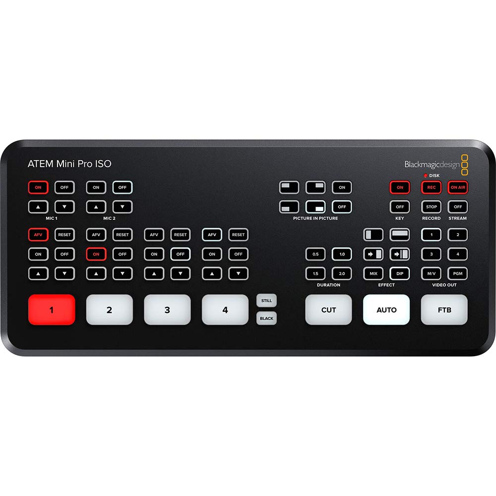 Amazon.com: Blackmagic Design ATEM Mini Pro ISO HDMI Livestream