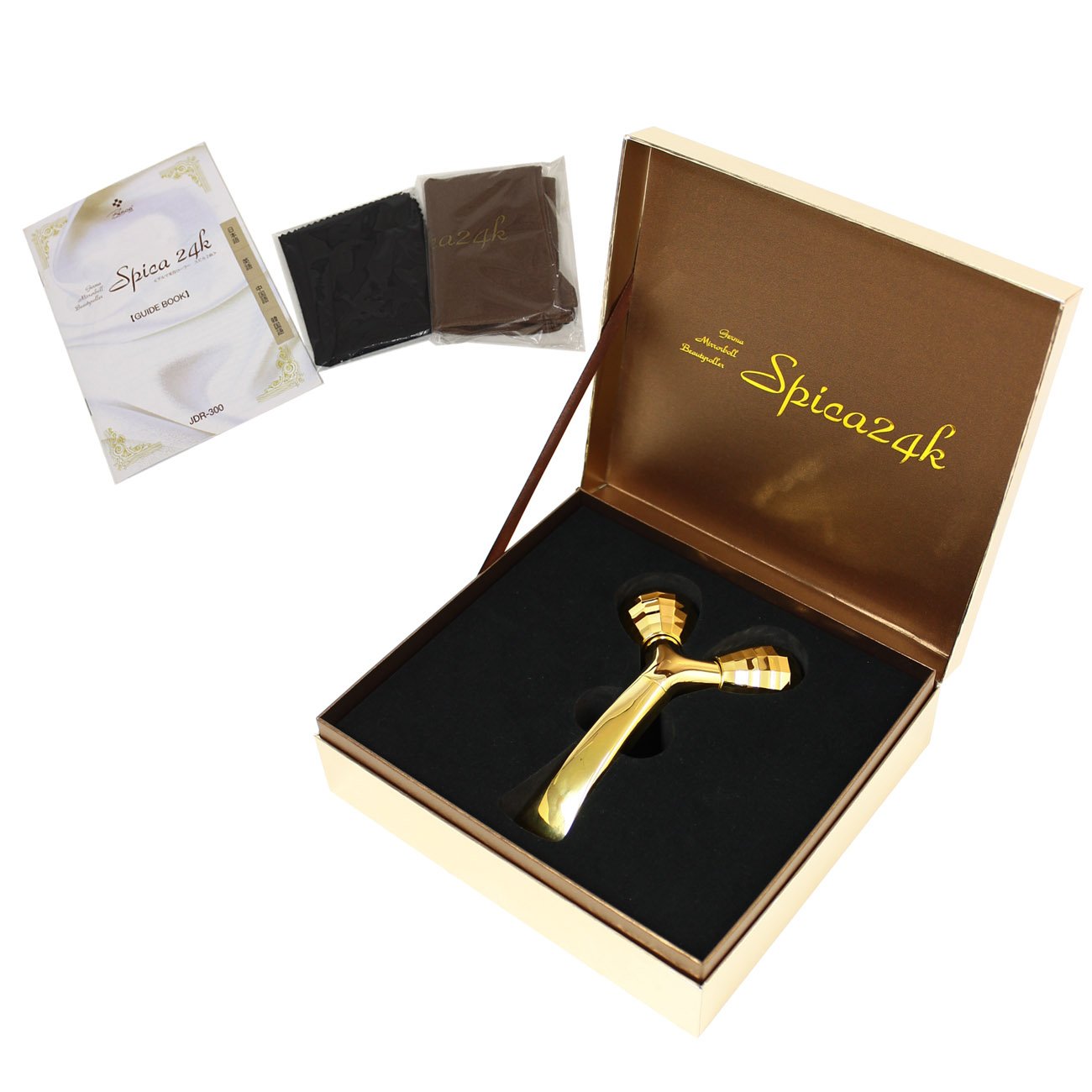 Amazon | ゲルマミラーボール 美容ローラー スピカ 24K 日本製 JDR-300