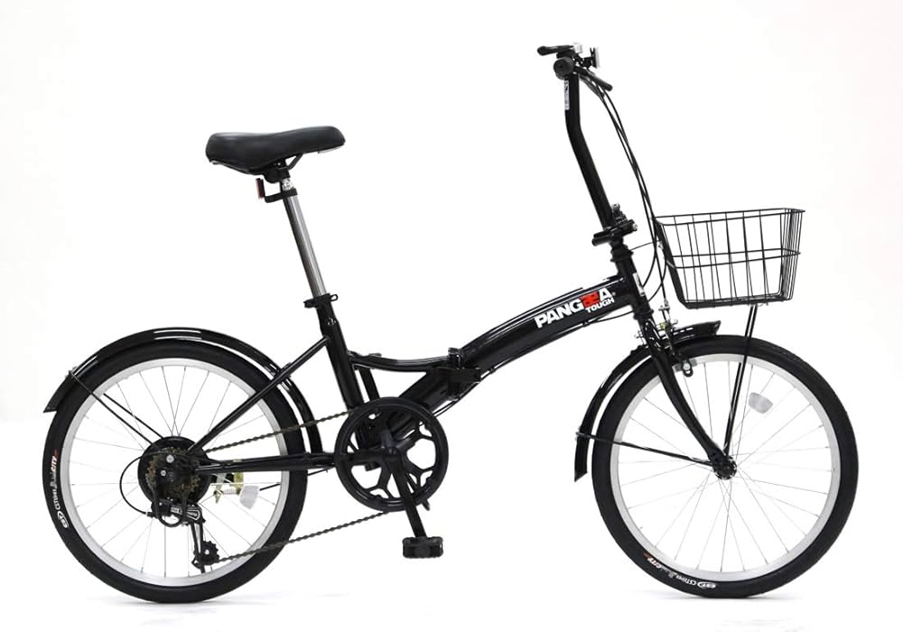 Amazon | PANGAEA(パンゲア) パンクしない折りたたみ自転車 ブラック