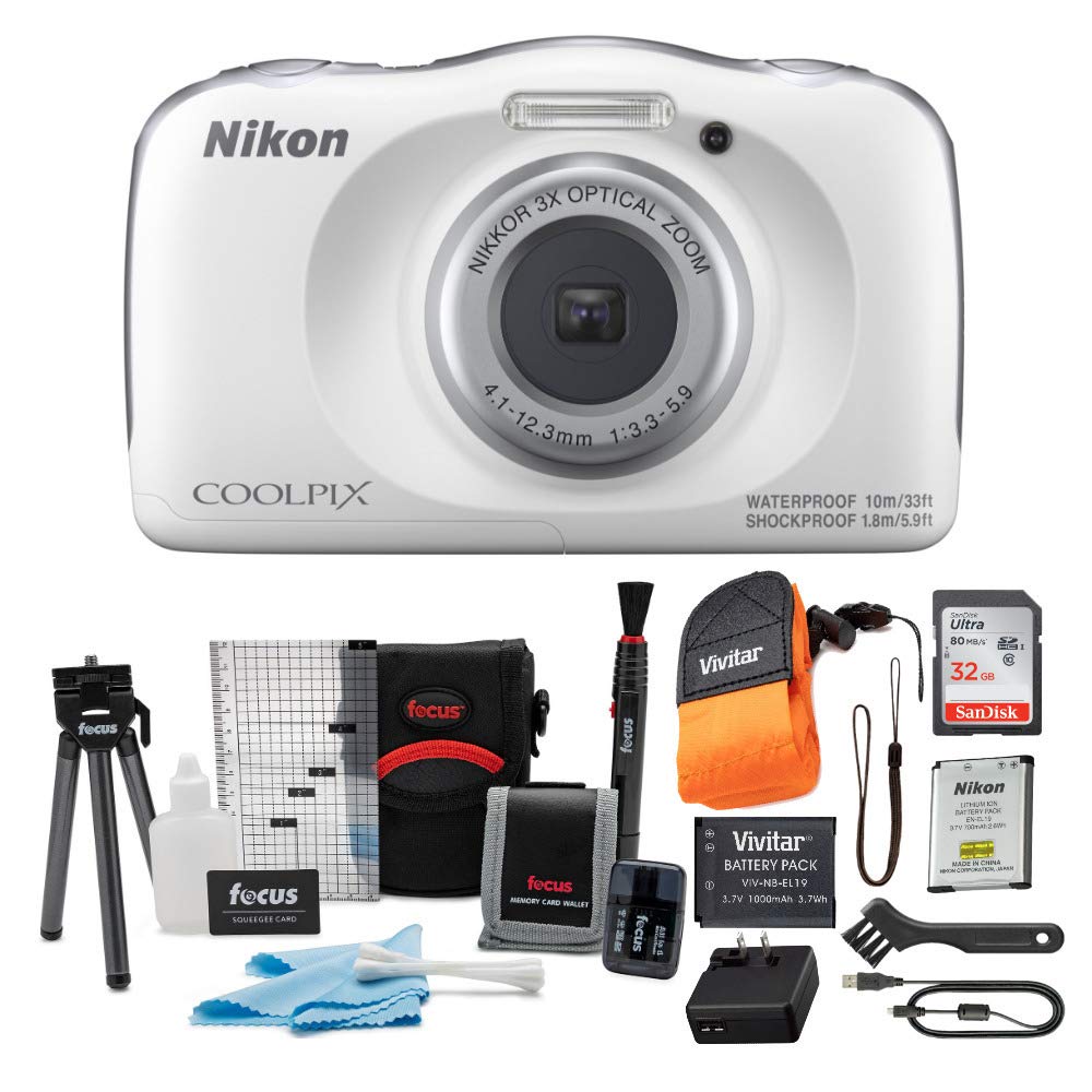 Amazon.com : Nikon Coolpix W150, White, Compact : Electronics