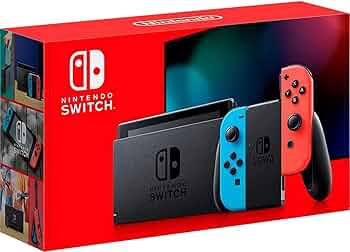 Amazon.com: Nintendo - Switch 32GB Console - Neon Red/Neon Blue