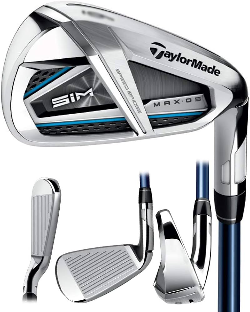 Amazon.co.jp: TaylorMade SIM MAX OSアイアンセット (男性用、右利き